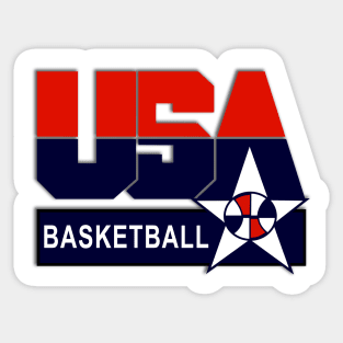 USA Bball America Basketball 1992 Sticker